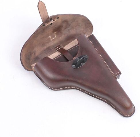 German Black Leather Walther P38 Holster WW2 Dated 1942 in Kuwait