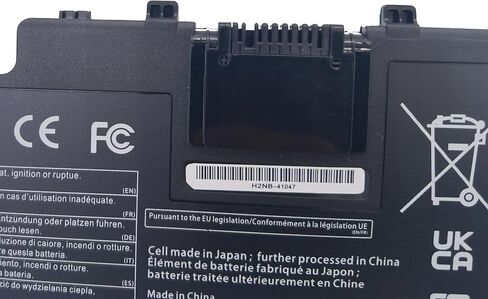 CF-VZSU0QW Laptop Battery Compatible with ToughBook CF-20 MK1 Toughpad FZ-A2 CF-VZSU0QJS CF-VZSU0QK CF-VZSU0QR - 11.4V 30Wh in Kuwait