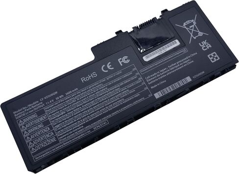 CF-VZSU0QW Laptop Battery Compatible with ToughBook CF-20 MK1 Toughpad FZ-A2 CF-VZSU0QJS CF-VZSU0QK CF-VZSU0QR - 11.4V 30Wh in Kuwait