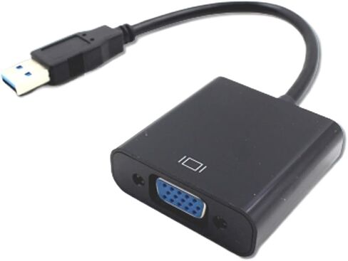 Video Vga DisplayPort Converter Cable High Definition USB 3.0 to VGA 1080P External Converter Cable for Computer Projector TV in Saudi Arabia