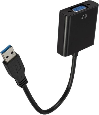 Video Vga DisplayPort Converter Cable High Definition USB 3.0 to VGA 1080P External Converter Cable for Computer Projector TV in Saudi Arabia