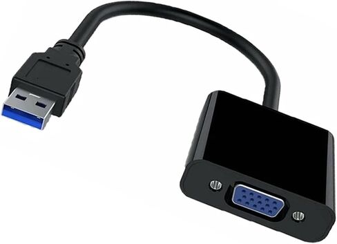 Video Vga DisplayPort Converter Cable High Definition USB 3.0 to VGA 1080P External Converter Cable for Computer Projector TV in Saudi Arabia