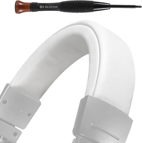 Lukvcoe Headband Cover for ATH M50X - Protein Leather Black in Saudi Arabia