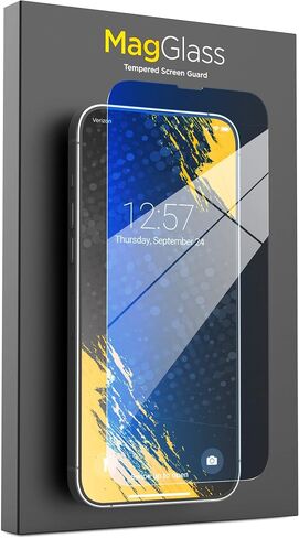 magglass for iPhone 17 Pro Max Screen Protector with Blue-Light Blocking, Scratchproof Tempered Glass (Easy Applicator Included) in Saudi Arabia