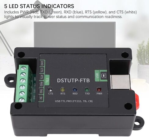 USB to TTL Converter with FT232 Chip with Overcurrent Protection for Secure Plug and Play Connections in Kuwait