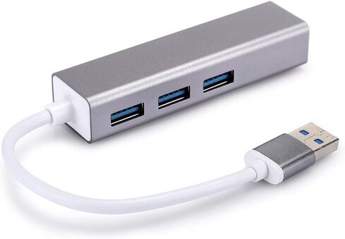 USB to RJ45 Adapter Converter Ethernet HUB USB3.0 with LED Indicator for Operating System, Aluminum Alloy 100M Core in Kuwait