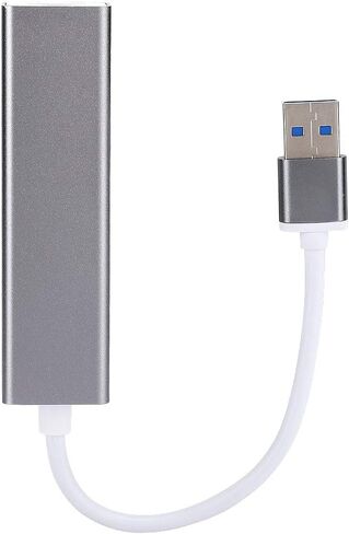 USB to RJ45 Adapter Converter Ethernet HUB USB3.0 with LED Indicator for Operating System, Aluminum Alloy 100M Core in Kuwait