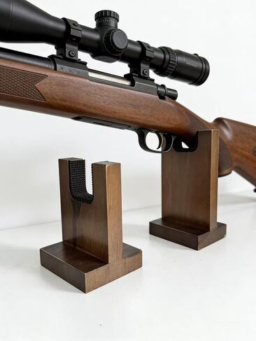Rifles Display Stands Vertical Gun Rack for Wall Wood Gun Holder for Rifle or Shotgun Gun Wall Mount Stylish Indoor Gun Racks Rifle Rack Display Hanger for Any Rifle in Kuwait