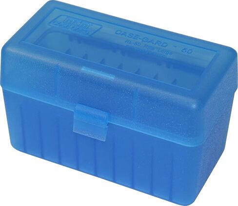 MTM 50 Round Rifle Ammo Boxes 25-06 270 Win 280 Rem 30-06 220 Swift 243 308 Win Blue in Kuwait