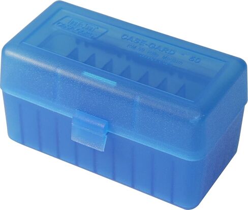 MTM 50 Round Rifle Ammo Boxes 25-06 270 Win 280 Rem 30-06 220 Swift 243 308 Win Blue in Kuwait