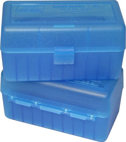 MTM 50 Round Rifle Ammo Boxes 25-06 270 Win 280 Rem 30-06 220 Swift 243 308 Win Blue in Kuwait