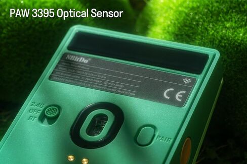 8Bitdo R8 Mouse with Charging Dock, PAW 3395 Sensor - Forest Wonder in Kuwait