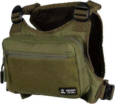 WOLFpak Utility Chest Pack 900D Water Resistant EDC CCW Pack (OD Green) in Saudi Arabia