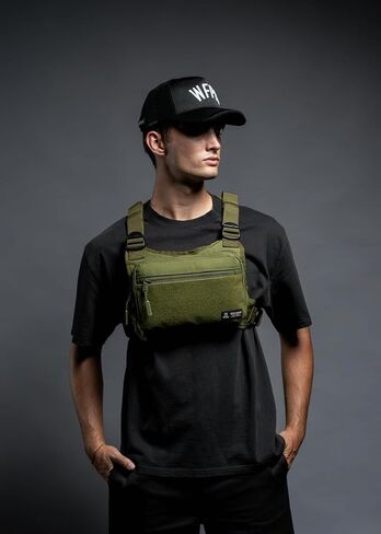 WOLFpak Utility Chest Pack 900D Water Resistant EDC CCW Pack (OD Green) in Saudi Arabia