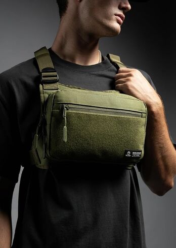 WOLFpak Utility Chest Pack 900D Water Resistant EDC CCW Pack (OD Green) in Saudi Arabia