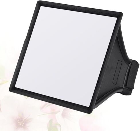 LIFKOME Portable Photography Softbox for Camera Speedlight with Carbon Fiber Frame, Soft Even Flash Illumination, and Shadow Softening Black Photography Accessories for Studio Lighting in Kuwait