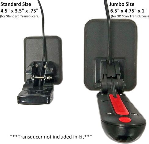 Stern Pad Jumbo Black - Screwless Transducer/Acc. Mounting Kit (for Large 3D Scan Transducers) in Saudi Arabia