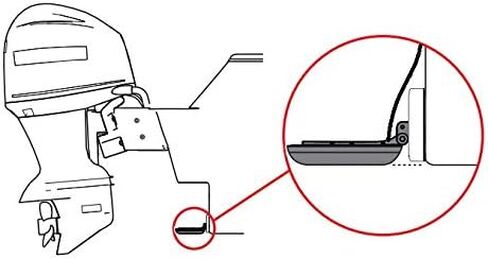 Stern Pad Jumbo Black - Screwless Transducer/Acc. Mounting Kit (for Large 3D Scan Transducers) in Saudi Arabia