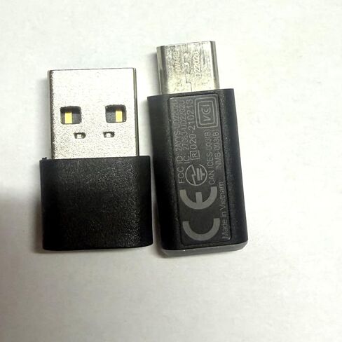 USB-C Wireless Replacement Receiver Dongle Compatible with Alienware AW920H Flagship Gaming Headset in Saudi Arabia