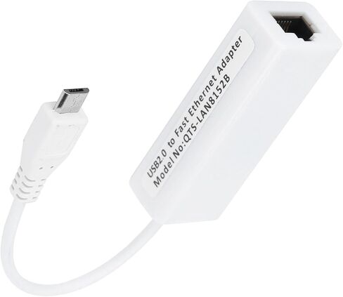 Micro USB to RJ45 Ethernet Adapter 10Mbps Network Card USB 2.0 Fast Ethernet for Zero 1.3 W Motherboard in Saudi Arabia