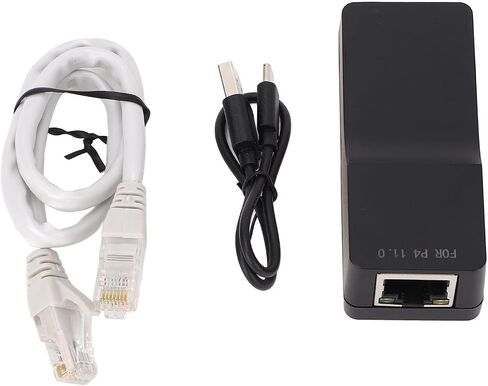 USB Dongle Adapter USB Ethernet Adapter Network Plug and Play Seamless Connection Stable Internet Type C Cable Ethernet Port for FW 11.0 System in Saudi Arabia