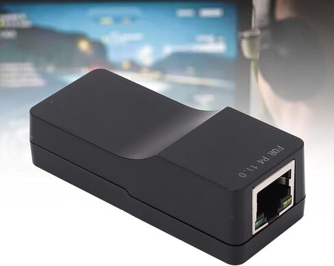 USB Dongle Adapter USB Ethernet Adapter Network Plug and Play Seamless Connection Stable Internet Type C Cable Ethernet Port for FW 11.0 System in Saudi Arabia