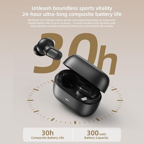in Ear Earbuds Wireless Bluetooth 6.0 Headphones Clear Calls in Saudi Arabia