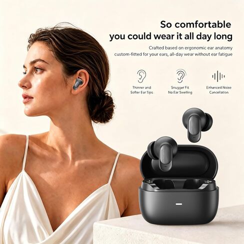 in Ear Earbuds Wireless Bluetooth 6.0 Headphones Clear Calls in Saudi Arabia