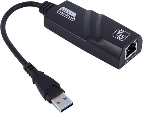 USB 3.0 to RJ45 Gigabit Ethernet Adapter for, iOS – Plug & Play in Kuwait