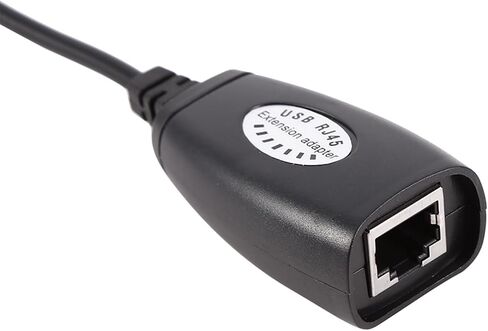 USB 2.0 to RJ45 Adapter, USB Male Female to RJ45 Ethernet Extension Extender Network Adapter Cable Wired LAN, Over Cat 6/5 in Kuwait