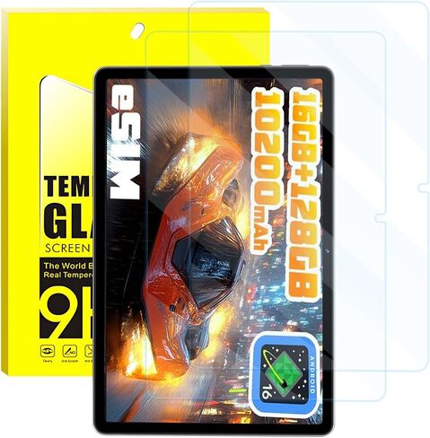 [2 Pack] Compatible with Ulefone Rugking Pad 2 Pro Tablet Screen Protector 10.1 Inch, Anti-Glare Tempered Glass, Shockproof Scratch-Resistant. in Kuwait