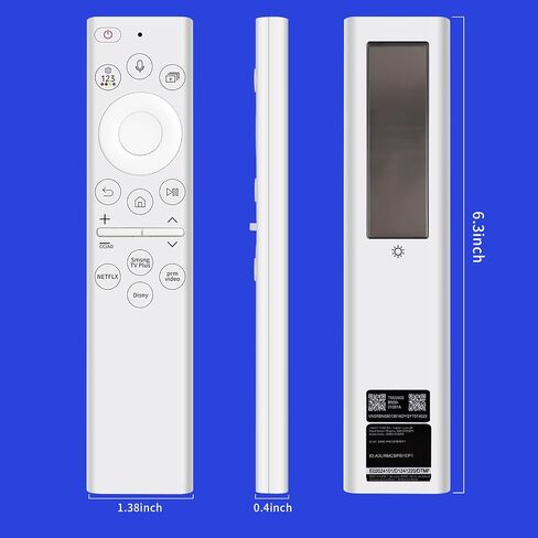 Voice BN59-01391A Frame tv Remote for Samsung tv Remote Replacement with Rechargeable Solar Cell and 4 Shortcut Buttons for Samsung Smart TVs Neo LED 4K 8k Ultra HD 2021-2023 in Saudi Arabia