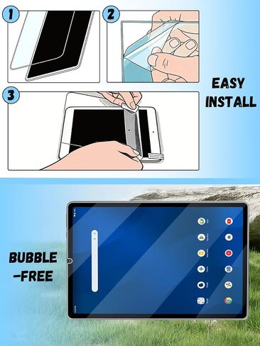 [2 Pack] Compatible with onn 8.1" (2026 Model) Android 16 Tablet Screen Protector Anti-Glare Tempered Glass, Shockproof Scratch-Resistant. in Kuwait