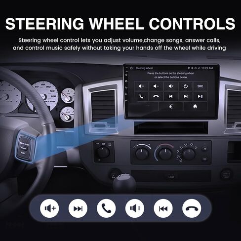 Android 15 Car Radio for Dodge Ram 1500 2500 3500 2006 2007 2008 in Saudi Arabia