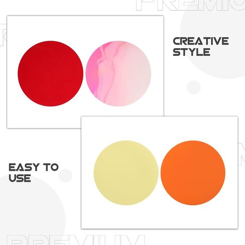 20pcs Colorful Atmosphere Light Film PVC Ultrathin Filter Sheet in Kuwait