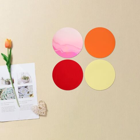 20pcs Colorful Atmosphere Light Film PVC Ultrathin Filter Sheet in Kuwait