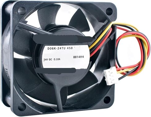 60mm Micro Axial Fan D06K-24TU 45B 6cm 60x60x25mm DC24V 0.10A Cooling for Frequency Converter 6025 in Saudi Arabia