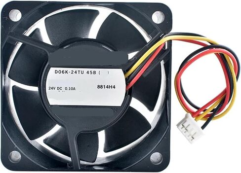 60mm Micro Axial Fan D06K-24TU 45B 6cm 60x60x25mm DC24V 0.10A Cooling for Frequency Converter 6025 in Saudi Arabia