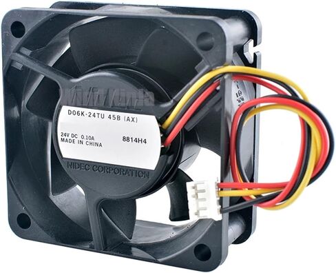 60mm Micro Axial Fan D06K-24TU 45B 6cm 60x60x25mm DC24V 0.10A Cooling for Frequency Converter 6025 in Saudi Arabia