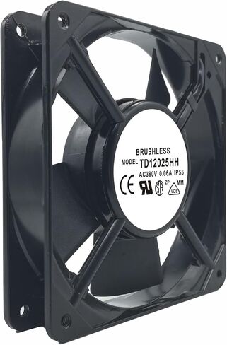 1pcs Cooling Fan TD12025HH AC 380V 0.06A 22.8W 12cm 12025 120x120x25mm in Saudi Arabia