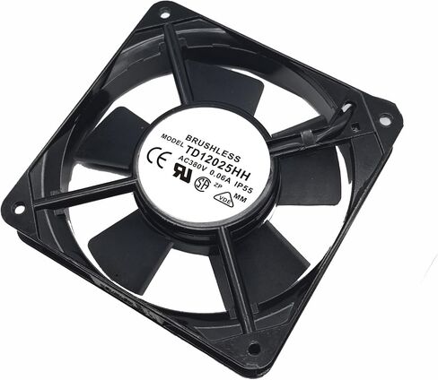 1pcs Cooling Fan TD12025HH AC 380V 0.06A 22.8W 12cm 12025 120x120x25mm in Saudi Arabia