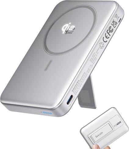 Qi2.2 25W Wireless Power Bank 10,000mAh, Magnetic Charger for MagSafe in Kuwait