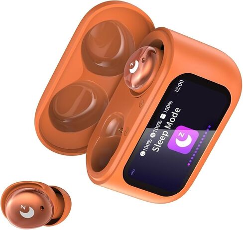سماعات أذن MIni Sleep للنوم الجانبي، سماعة أذن لاسلكية 48 ساعة مع شاشة تعمل باللمس in Kuwait