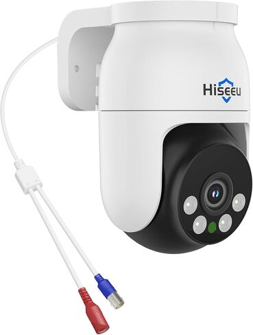Hiseeu 8MP PTZ AHD/TVI/CVI/XVI CCTV Home Analog Wired Security Camera in Saudi Arabia