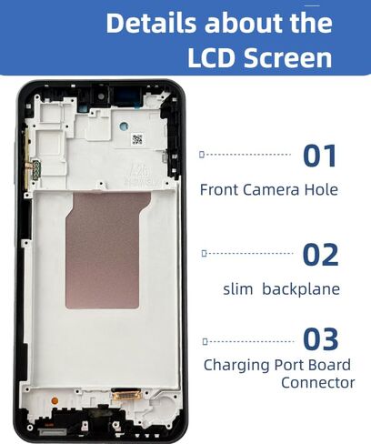 for Samsung Galaxy A26 5G Screen Replacement with Frame in Saudi Arabia