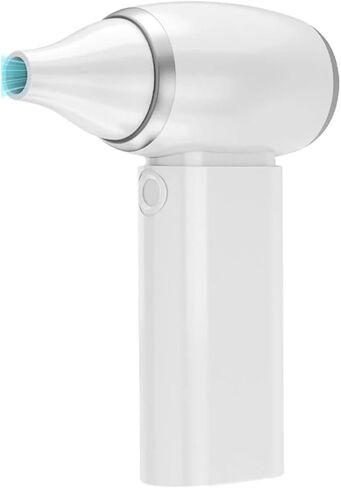 Electric Blower, Turbofan Multifunctional Blower Household Handheld Portable Cleaning Tool Suitable for Cars, Computer Keyboards,for Patio Cleaning, Lawn Care, Leaves, Dust(White) in Kuwait