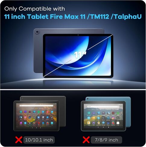 AACL for Amazon Fire Max 11 Screen Protector Tempered Glass (2023,13th Gen) in Saudi Arabia