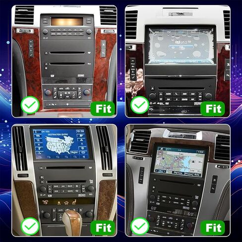 Car Radio for Cadillac Escalade SLS 2007-2014, 9.7inch Tesla Style Stereo in Kuwait