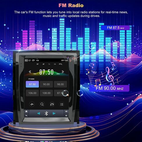 Car Radio for Cadillac Escalade SLS 2007-2014, 9.7inch Tesla Style Stereo in Kuwait