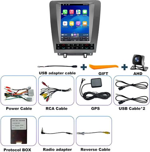 Car Radio for Cadillac Escalade SLS 2007-2014, 9.7inch Tesla Style Stereo in Kuwait